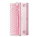 MCHOSE G75 V2 Tri-mode Customized Mechanical Keyboard with Volume Control Knob 81 keys Hot-swappable Gasket Structure RGB Light 10000mAh E-sports Gaming Keyboards for PC Laptop Computer