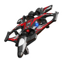 YLR/C YL85 YL86 WiFi FPV EPP Glider with LCD Screen Controller HD Camera Gliding Hovering Headless Mode 360 Rolling LED 2.4G RC Remote Control Drone Airplane Quadcopter Stunt Fighter RTF