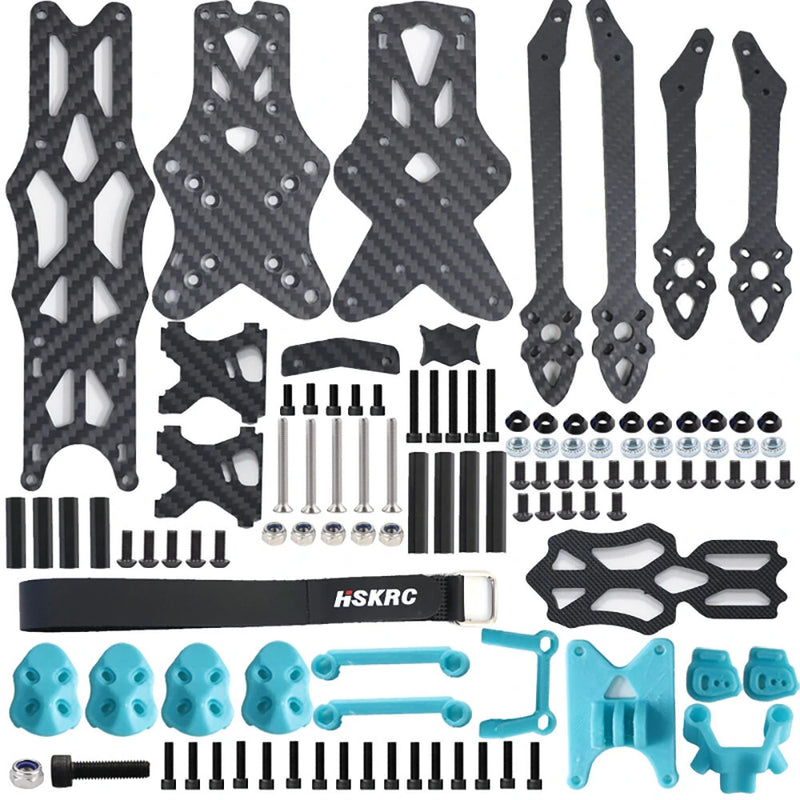 APEX5 5 Inch Carbon Fiber Frame Kit Support DJI O3 for DIY Freestyle RC FPV Racing Drone