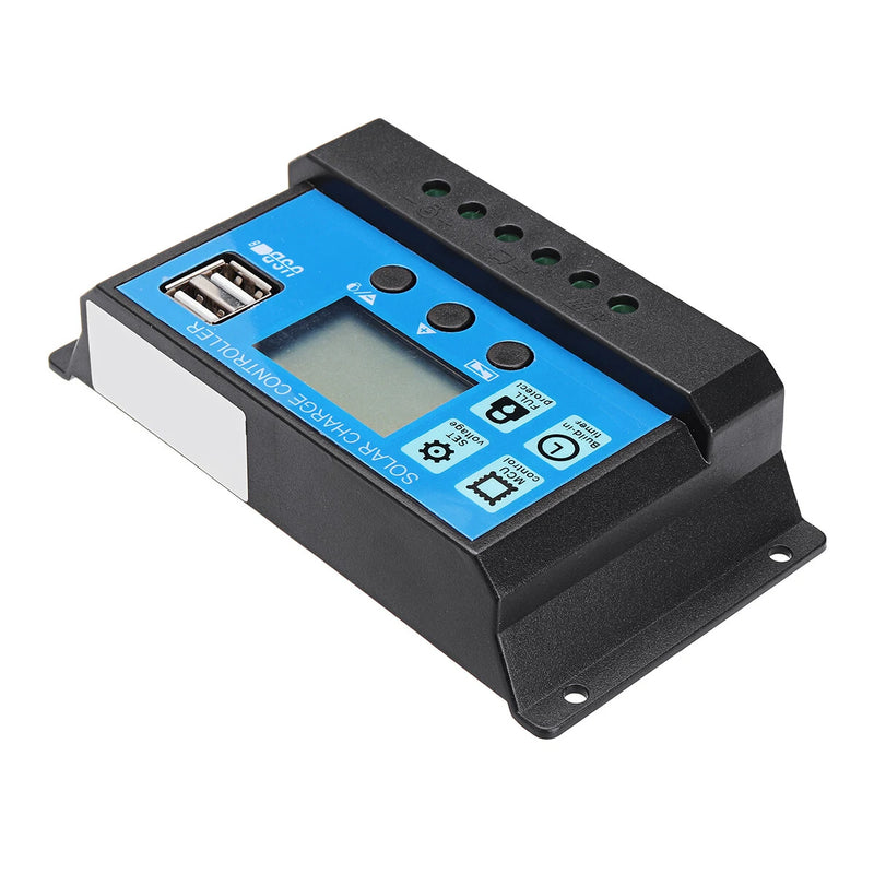 10/20/30/40/50A MPPT Solar Controller LCD Solar Charge Controller Accuracy Solar Panel Battery Regulator