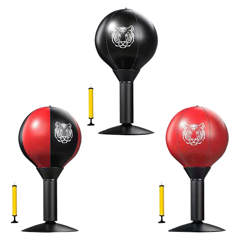 KALOAD Adult Boxing Training Bag Leather Desktop Speed Ball Wall-Mounted Strong Cup Kids Fitness Training Equipmen