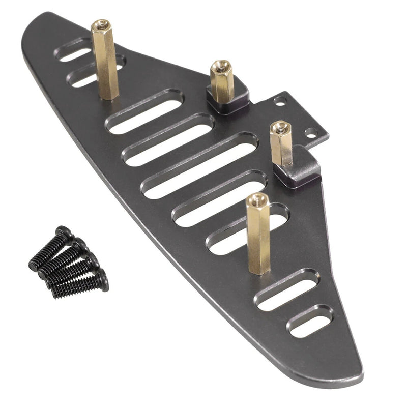 Upgrated Metal Parts Front Bumper Set for MJX 1/14 14301 14302 14303 RC Car Vehicle Model Accessories