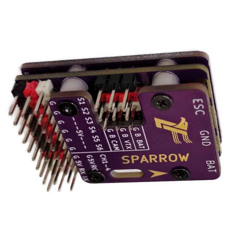 Lefei Sparrow 2-OSD Flight Controller Gyro Stabilization Return Home Support SBUS PPM PWM IBUS CRSF For RC Airplane