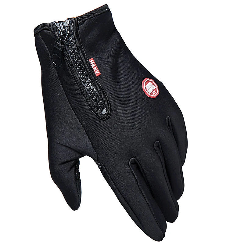 XANES Windproof Warm Gloves for Winter Anti Slip Silicon Touch Screen Full Finger Cold-proof Bicycle Cycling Touchscreen Sport Gloves