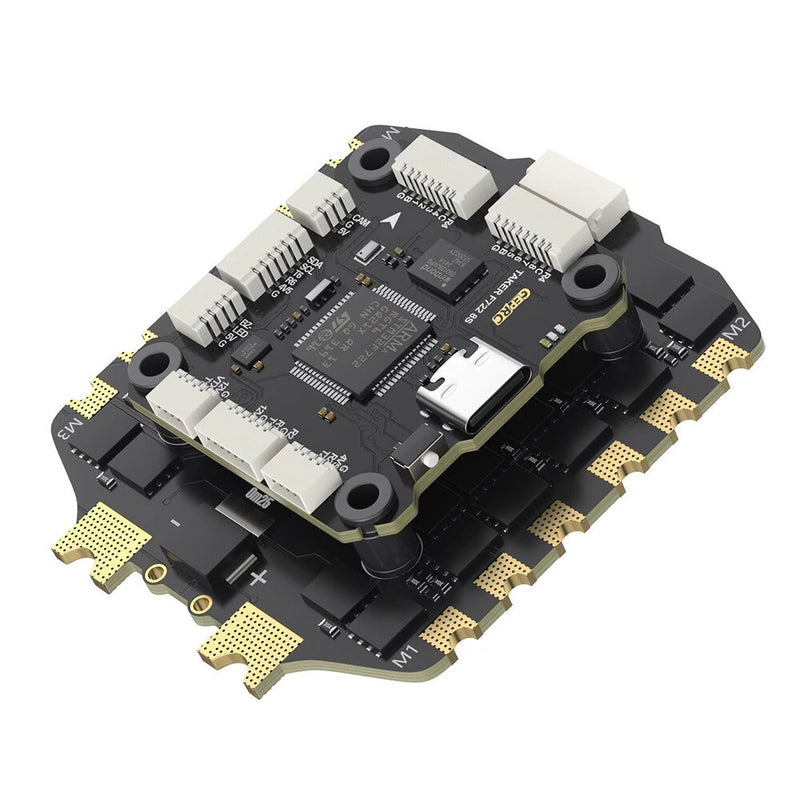 30.530.5mm GEPRC TAKER F722 OSD Flight Controller with 5V 12V BEC & 100A BL_S 3-8S 4in1 Brushless Stack for RC FPV Racing Drones