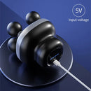 4-Head Massage Gun with 9 Speeds Deep Tissue Percussion 28kg Force 1200mAh Battery Body Muscle Relaxation Tool