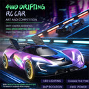 ZLL SG208 PRO RTR 1/24 2.4G 4WD Drift RC Car High Speed 360 Rotation Music Stunt LED Light On-Road Racing Vehicles Models Toys