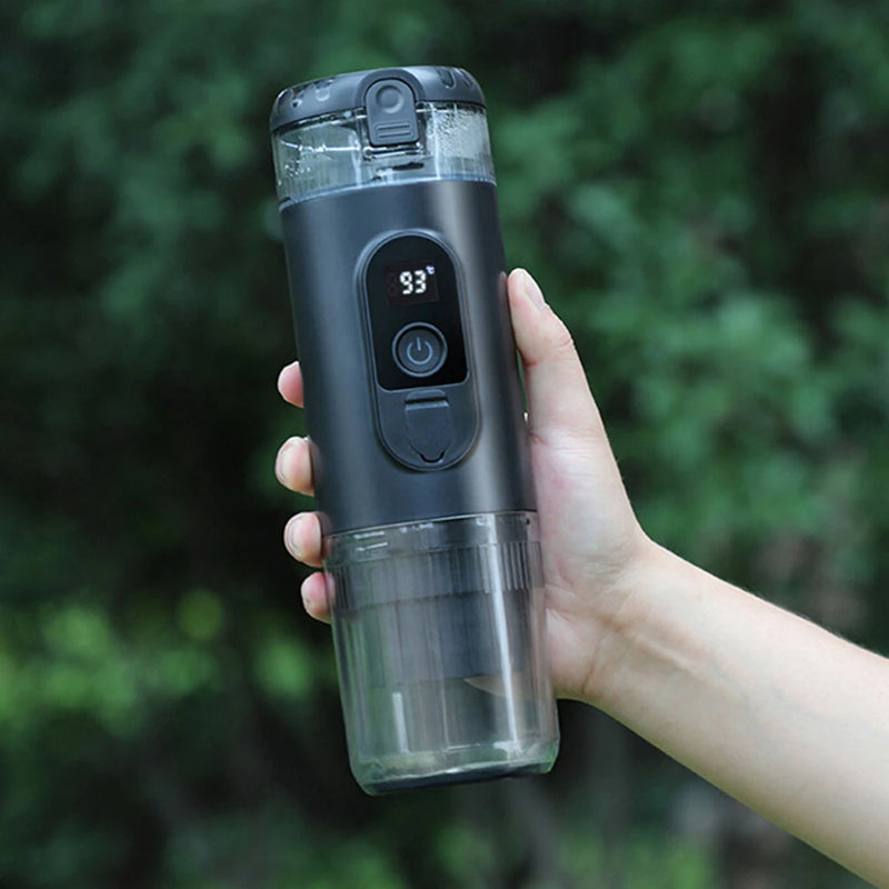 Comfook 20Bar Portable Coffee Maker Espresso Machine Compatible with NS Capsule & Coffee Powder 60ml Water Tank for Outdoor Travel Car Office
