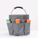 Portable Oxford Cloth Storage Basket Picnic Basket Storage Bag Picnic Bag Wash Storage Swimming Tool Chair Handheld Foldable Storage Basket for Home Travel