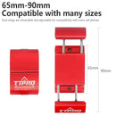 TTPRO Mini Hidden Ring Bicycle Phone Holder Aluminum Alloy Anti-slip Compatible with Multiple Sizes Stable Bike Bracket for Outdoor Cycling