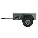 Aluminum RC Rock Crawler Trailer CNC Machined Utility Simulation Parts with Ball Head Hitch Compatible for 1/18 TRX4M SCX24 Redcat Car Vehicles Models Spare Accessories