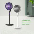 Tevorex Household Air Circulation Fan High-Efficiency Floor Fan Desktop Vertical USB 3 Adjustable Wind Speeds Electric Fan Silent Energy-Saving Fan