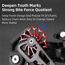 WEST BIKING 3/5 CM Mountain Bicycle Ceramic Rear Dial Guide Wheel 11T 13T Tooth Derailleur Aluminum Alloy Perrin Bearing Tension Wheel