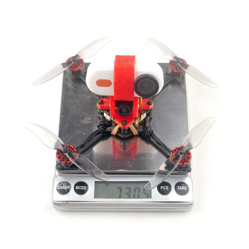 40g Happymodel Crux3 1S  ELRS 115mm Wheelbase 3 Inch F4 Toothpick FPV Racing Drone BNF w/ 5.8G 25-200mW VTX Caddx ANT 1200TVL Camera