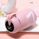 IPRee Water Bottles 320ml Thermos Cup 304 Stainless Steel Water Bottle Temperature LED Display Thermos Coffee Vacuum Flasks Tea Milk Children Gift