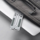 N3 Laptop Aluminum Alloy Folding Stand 7-Gear Angle Ajustable Lifting Vertical Support Multifunctional Heat Disspation Bracket Foldable