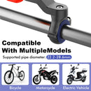 XANES Rotatable Bicycle Phone Holder 4.7"-7.2" inch Phone Shockproof Non-slip Motorcycle Holder Handlebar Mount Safety Lock Phone Holder