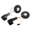 Metallic Worm-type Electronic Retractable Landing Gear for Small Real Electric Fixed-wing RC Aircraft Airplane