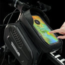 BENGGUO Bike Top Tube Bag Touchscreen 6.5'' Phone Holder Case Waterproof Reflective Large Capacity Front Beam Bag for MTB