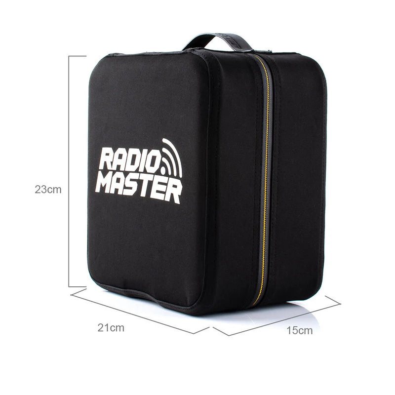RadioMaster TX16S Radio Transmitter Zipper Handbag Carrying Protection Case Shockproof Outer Cloth Bag