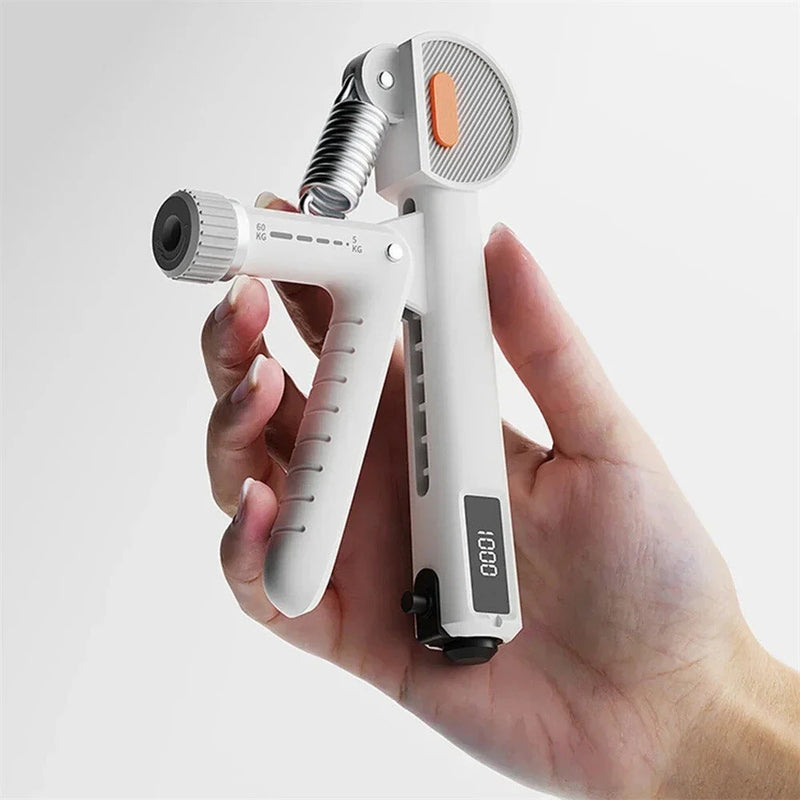 KALOAD 5-60KG Counting Hand Grip Strengthener Adjustable Resistance Finger Strength Trainer Portable Wrist Exercise Equipment