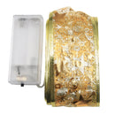 Festive Home Decor Ornament Christmas Tree Decoration Ribbon LED String Lights Christmas Tree Decoration Ribbon Led Light String Lights With Holiday Gift Box Bow Satin Copper Wire Lights