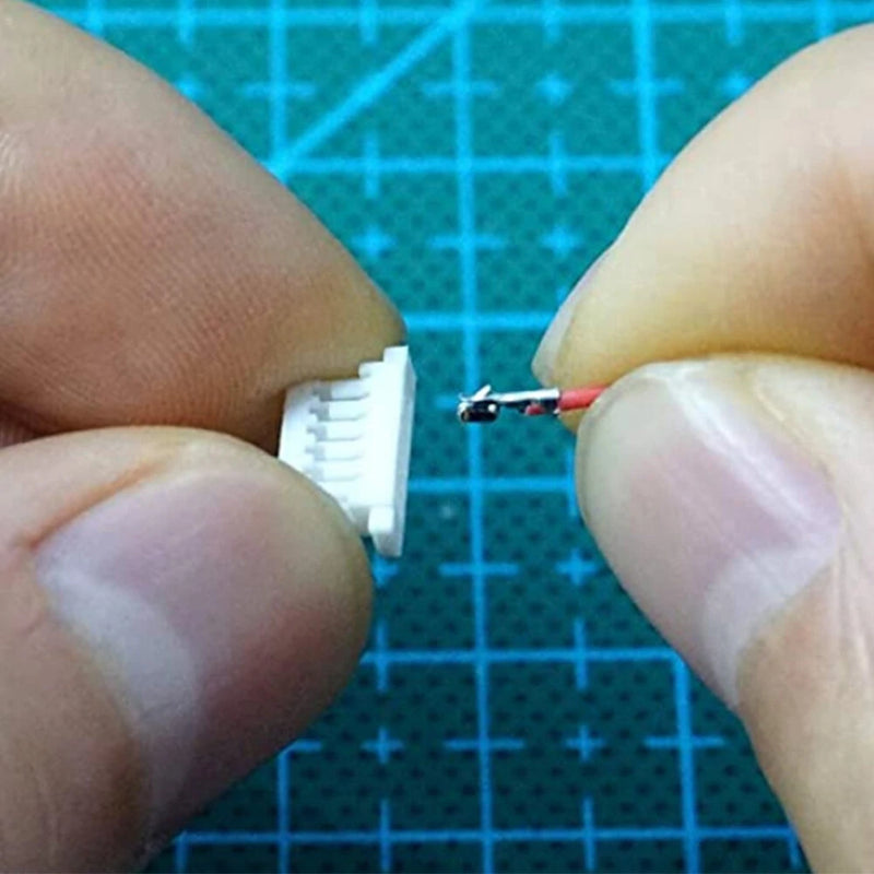 SH1.0 Connectors and Pre-Crimped Silicone Cables Compatible with JST SH 1.0mm for SPRacingF3 Omnibus F4 Pro F7 Racing Drone 15cm Wire