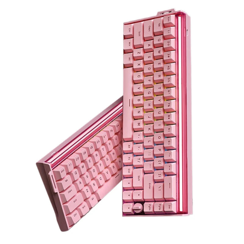 LANGTU BOOM68 Tri-Mode Mechanical Keyboard RGB Magnetic Switch Wired 8KHz Polling Rate RT0.01mm Hot-swap 8000mAh/10000mAh Battery Gaming Keyboard