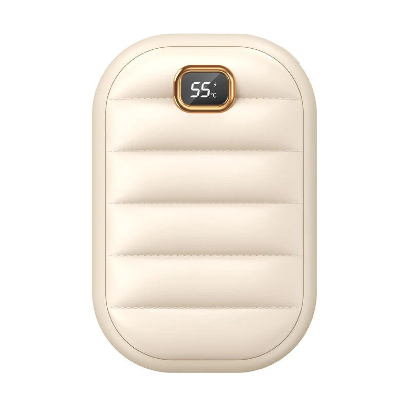 2 In 1 Portable Hand Warmer 4000MAH Double-sided Heating Hand Warmer Mini Heater Hand Warmer Electric Type C Rechargeable