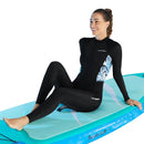 DIVE&SAIL Women's Full Body Wetsuit UTF50+ Sun Protection 98% UV Blocking Rate Cool Ice Fiber Breathable Quick Dry Thin Swimsuit  for Diving Surfing Snorkeling Swimming