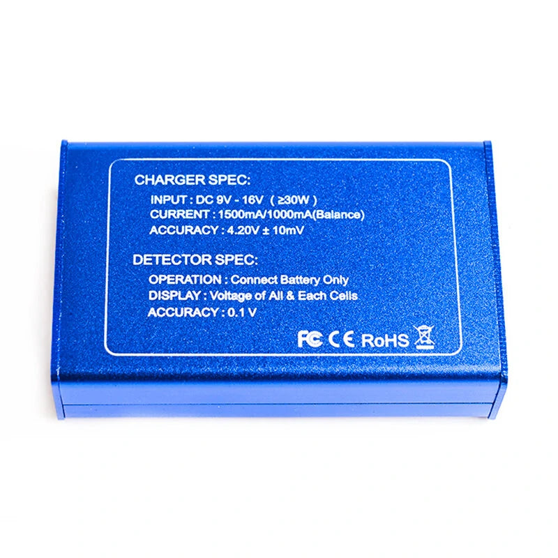 BC-4S15D 2-4S Lipo Battery Balance Charger With Voltage Display for RC FPV Quadcopter Frame Drone Eachine E250