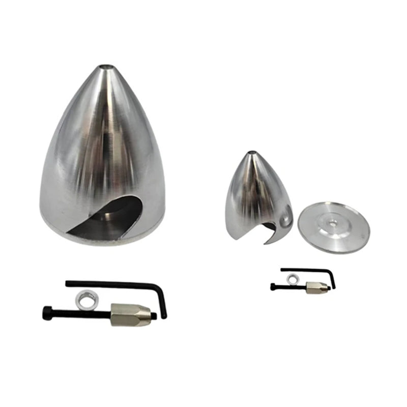 32mm/38mm/45mm/51mm/57mm/64mm/70mm/76mm/82mm/89mm/95mm/102mm Aluminium Metal Propeller Spinner for Methanol Engine RC Airplane