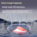 Tevorex Household Jewelry Cleaner with Touch Screen 50KHz 3 Cleaning Modes Ultrasonic Cleaner for Dentures Glasses Watches