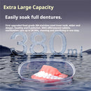 Tevorex Household Jewelry Cleaner with Touch Screen 50KHz 3 Cleaning Modes Ultrasonic Cleaner for Dentures Glasses Watches