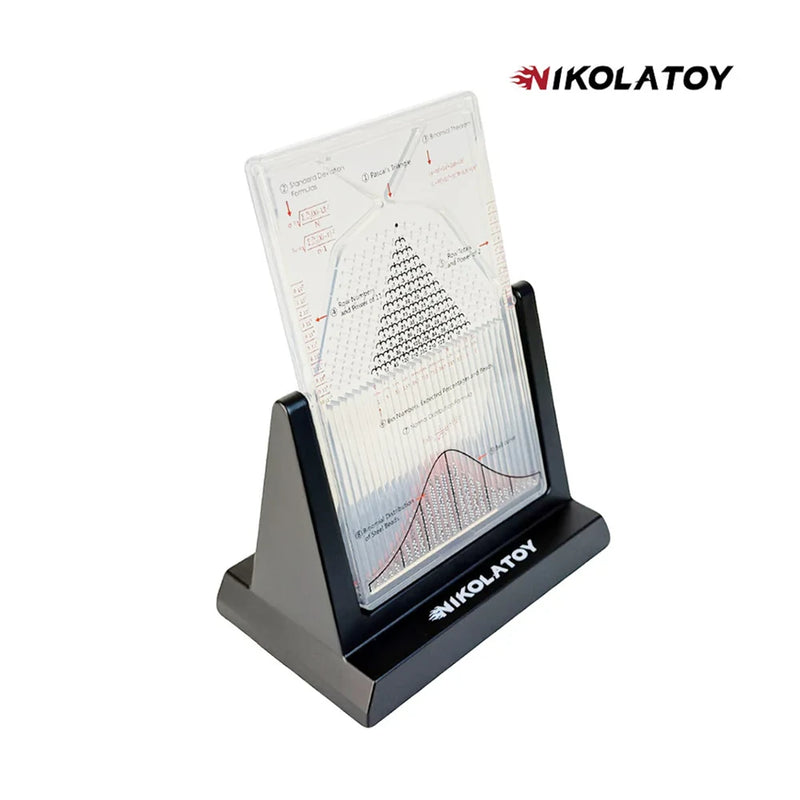 NIKOLATOY Galton Board Normal Distribution Model Scientific Exploration Desktop Ornaments Science Discovery Toys