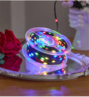 IPRee 32M LED Solar String Lights Fairy Green Wire Outdoor Christmas Light Tree Garland Waterproof  for New Year,Garden,Street Home Party Wedding Decorion Light