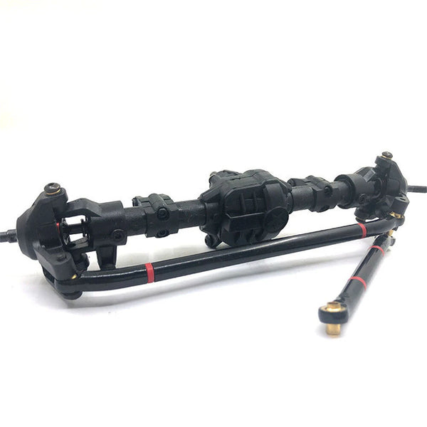 2PCS Front Rear Straight Bridge Axle for 1/10 RC Rock Crawler Axial SCX10 90046 AR44