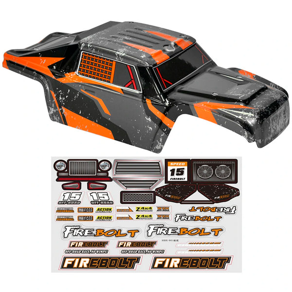 HBX 901/901A 1/12 RC Car Spare Body Shell w/ Sticker Sheet Vehicles Model Parts Accessories