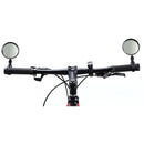 2PCS Acrylic Bicycle Rearview Mirror 360 Adjustable Rotate Wide Angle Bike Rear View Mirrors Convex Mirror for Electric Bike