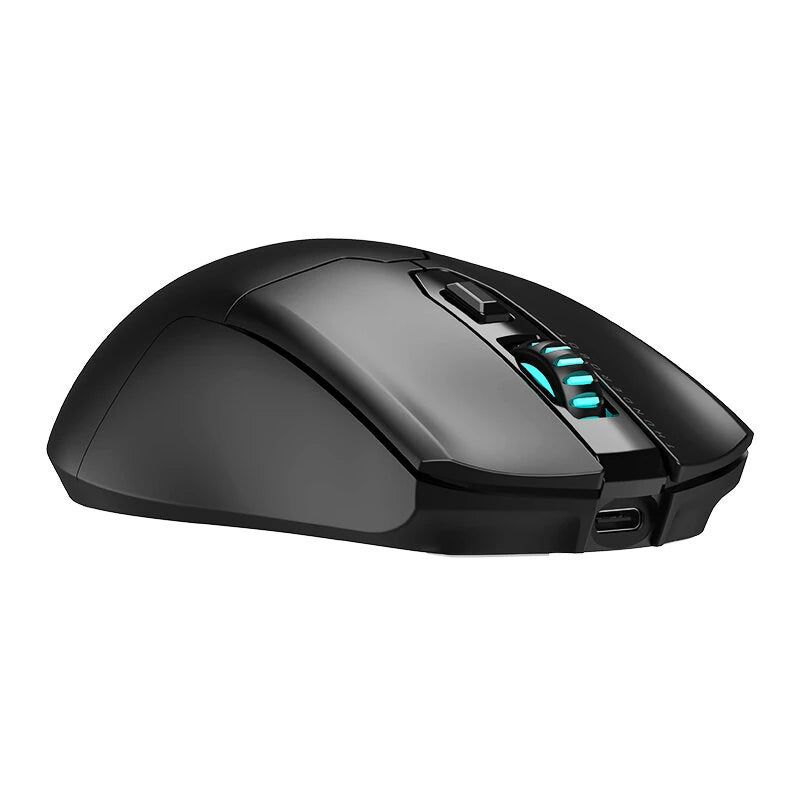 ThundeRobot ML602 Dual Mode Wireless Gaming Mouse PAW3104 Sensor 8000 DPI 1KHz Wireless Return Rate 2.4G/Wired E-sports Gamer Mice for PC Laptop Computer 64g Lightweight