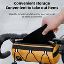 ESLNF Mountain Bike Front Bag Large Capacity Outdoor Storage Waterproof Multifunction Bicycle Bag Accessories