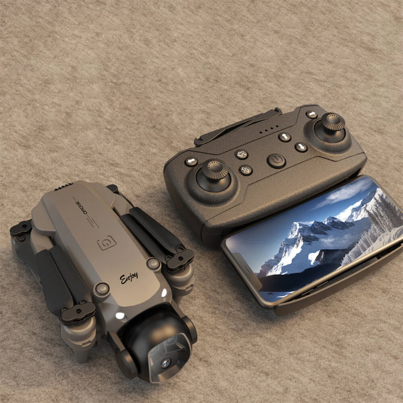 AE E4 WiFi FPV with Goggles Glasses HD Dual Camera Optical Flow Positioning Headless Mode Foldable RC Drone Quadcopter RTF