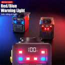 BIKIGHT Bicycle Front Light with Wireless Remote USB-C Rechargeable 8 Modes Cycling Headlight with Power Bank Waterproof for Night Riding
