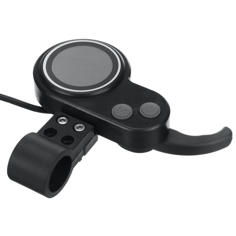LAOTIE Below 60V Ji Pin Instrument Electric Scooter Meter LCD Display Record Waterproof Speed Time Power Display Modified Scooter For ES19 TI30 ES18P T30 SR10 ES18 Lite L8S PRO ES10P L6 Pro
