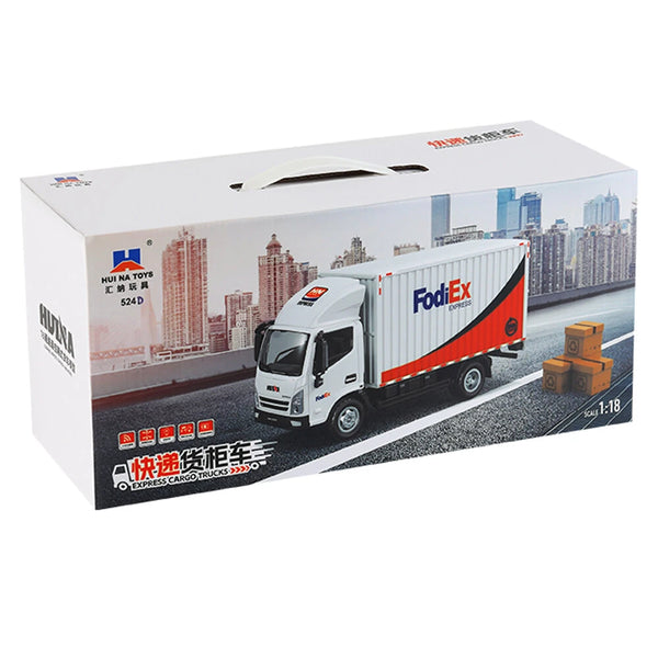 HUINA TOYS 524 RC Car Remote Control Express Container Truck Fully Proportional Control Transport Truck