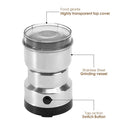 Home Kitchen Electric Milling Machine Multipurpose Electric Coffee Bean Grinding Tool Stainless Steel Milling Machine for Seeds Spices Herbs Nuts Coffee Grinder