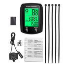 XANES Bicycle Computer LCD Digital Wired Cycling Computer Speedometer Bike Speed Odometer With Backlight bike Accessories