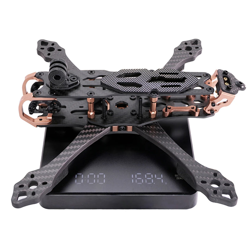 LS220 220mm Wheelbase 5 Inch T700 Carbon Fiber Frame  Kit Compatible with DJI O3 WalkSnail Nebula Aurora Vista Air Unit RC FPV Racing Drone