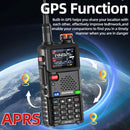 Baofeng UV-5RH PRO 10W GPS Multi Band AM FM Walkie Talkie Bluetooth Frequency Writing Function 640 Channels Wireless Copy Frequency Type-C Ham Two-way Radio