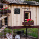 10W Photovoltaic Solar Panel High Speed Waterproof Exhaust Fan With Protective Net Suitable for Chicken Coop and Dog Kennel Shed